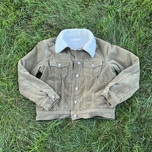Olive green pacsun corduroy jacket